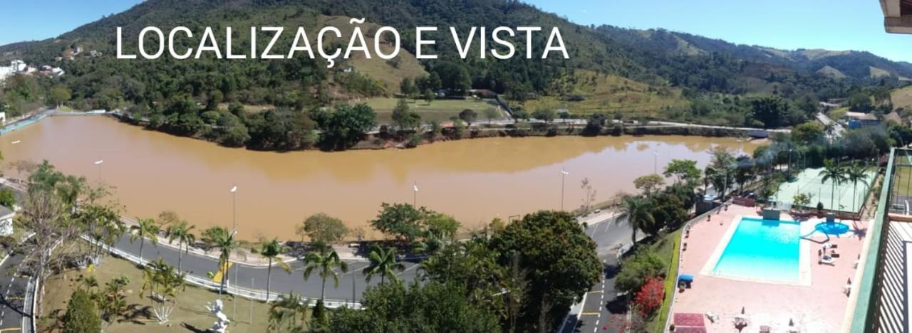 Flat Cavalinho Branco Com Piscina Aquecida 11M - 5 Min Da Praca Aparthotel Aguas de Lindoia Ngoại thất bức ảnh